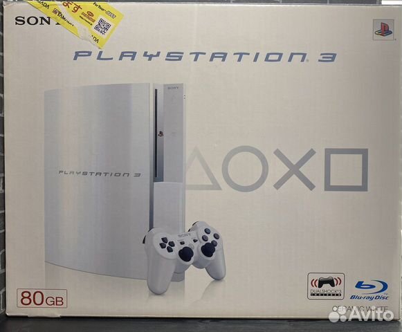 Sony Playstation 3 FAT cechl00 ceramic white 80Gb