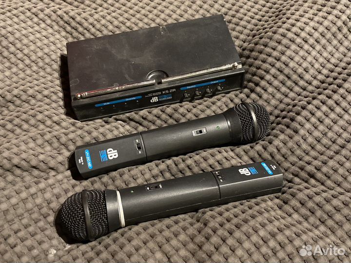Радиосистема микрофонная db ks 2r