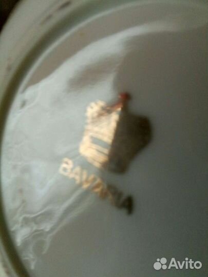 Фарфоровые блюдца.Винтаж. Бавария