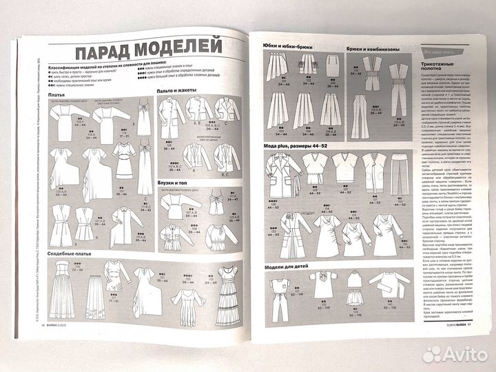 Журналы Бурда 2015 Burda 2015, 3 номеров