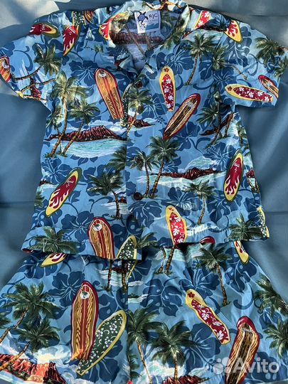 Гавайский костюм на мальчика 6 лет