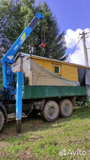 Манипулятор Разгрузка газобетона