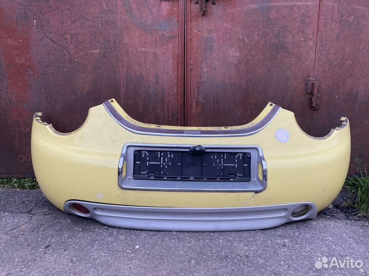 Бампер задний желтый Volkswagen New Beetle A4