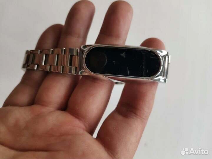 Ремешок металлический для Mi Band 2