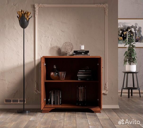 Тумба kentaki KOM 2D каштан