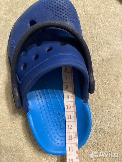 Сабо crocs c6 для мальчика,23 размер