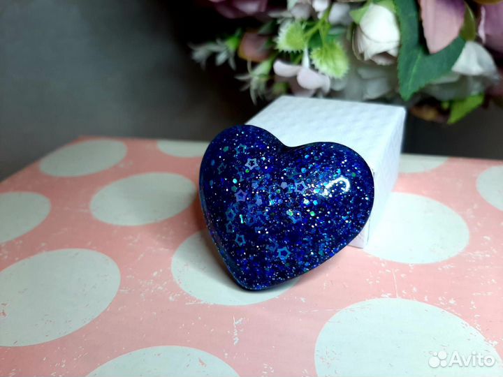 Попсокет для телефона Сердце в наличии и под заказ