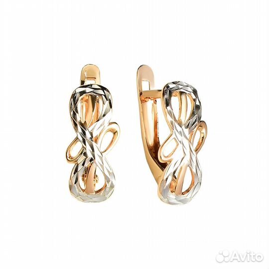 Серьги Золото
