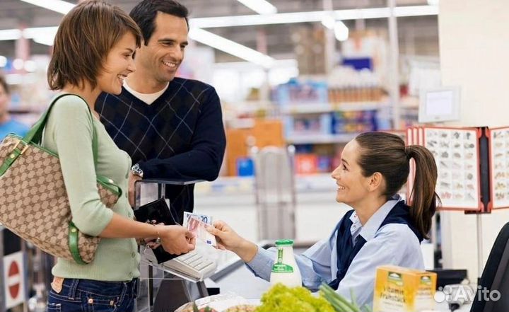 Кассир с ежедневной оплатой