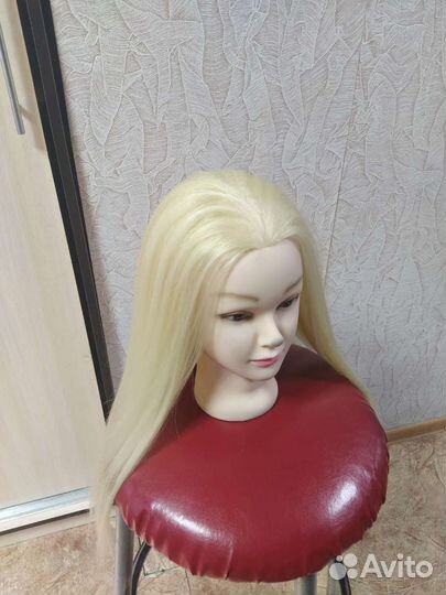 Учебная голова манекен для причесок