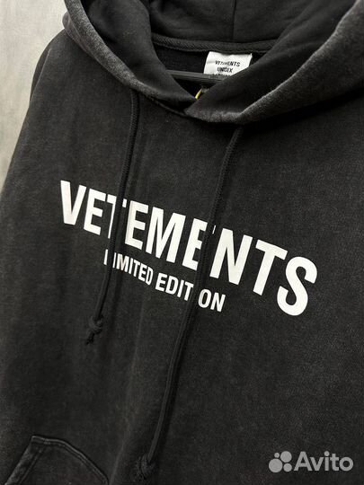 Vetements limited edition худи (хит 2024)