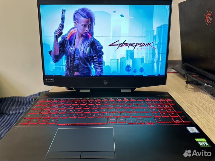 Игровой HP omen RTX2070/i7/32RAM/144GHz/1tbSSD