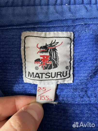 Кимоно для дзюдо matsuru 155 см