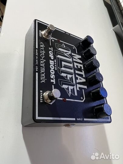 Electro-Harmonix (EHX) Metal Muff With Top Boost