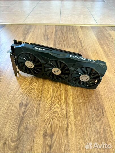 GTX 1080ti 11gb MSI Duke