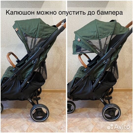 Прогулочная коляска Yoya plus max хаки