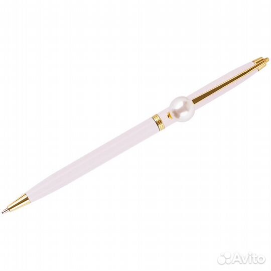 Ручка шариковая Meshu Pink Jewel 1 мм синяя