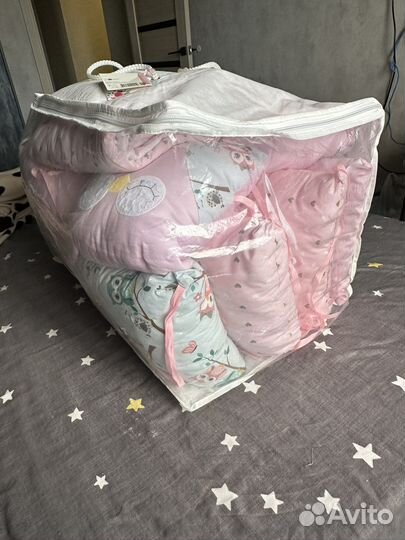 Бортики в детскую кроватку