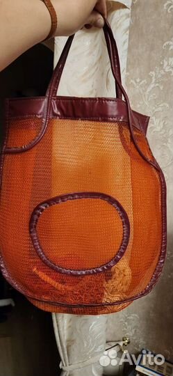 Корзина плетёная СССР