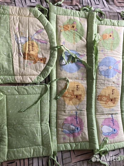 Бортики в кроватку