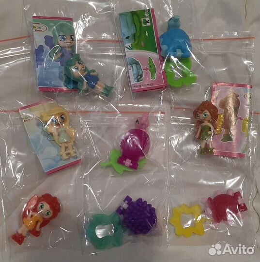 Киндер сюрприз маленькие феи и их друзья 2014