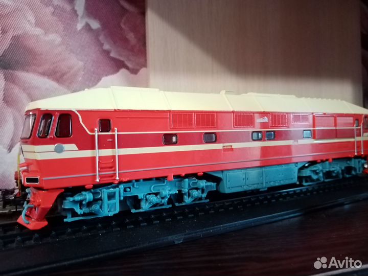 Железная дорога цифровой Тэп-70 Modimo1/87