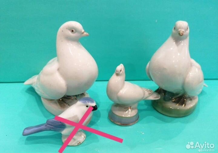 Статуэтки птиц, Старая Гжель