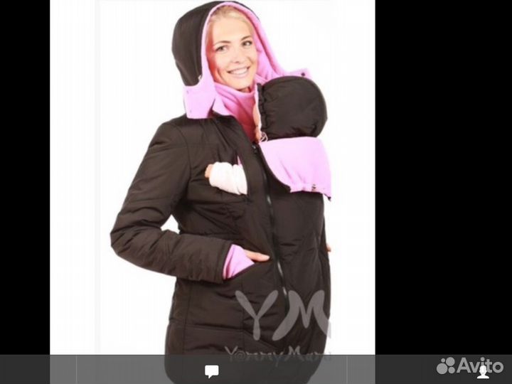 Слингокуртка и эргорюкзак Алоэ