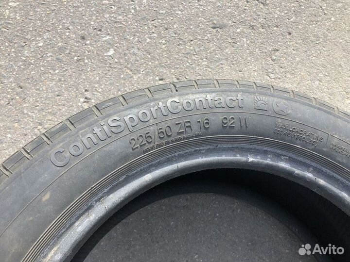 Continental ContiSportContact 225/50 R16