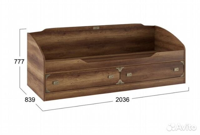 Комплект мебели в детскую (пенал + кровать)