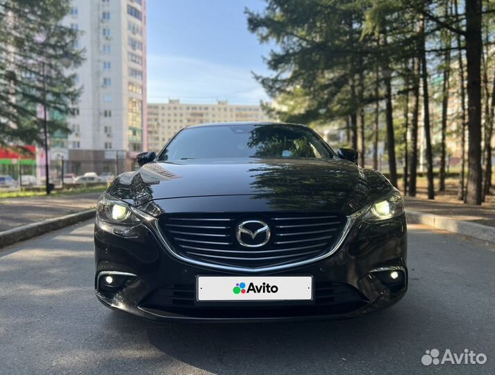Mazda 6 2.5 AT, 2017, 99 000 км