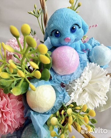 Подарок на пасху мыло цветы