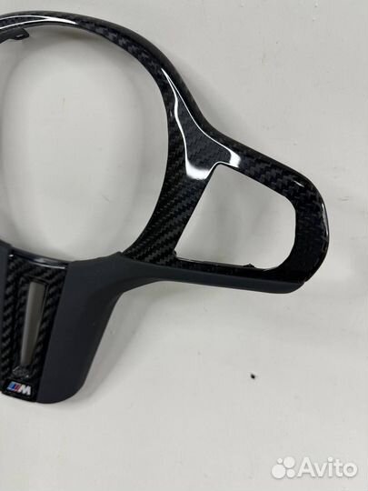 Вставка в руль карбон BMW G05 G06 G07 G20 G22 Ici