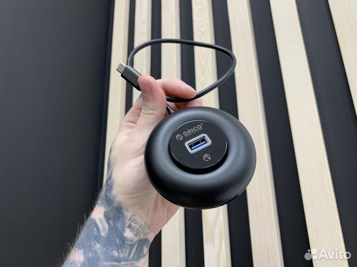Orico Type-C хаб на 4 USB 3.0