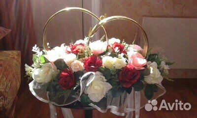 Свадебные кольца на авто