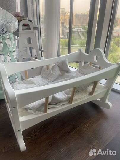 Колыбель-кроватка игрушечная