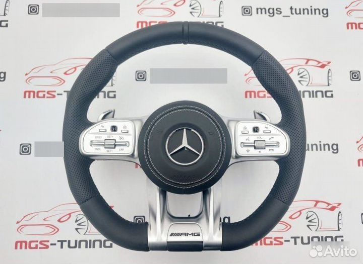 Руль E63 AMG Кожа на E-Class W213