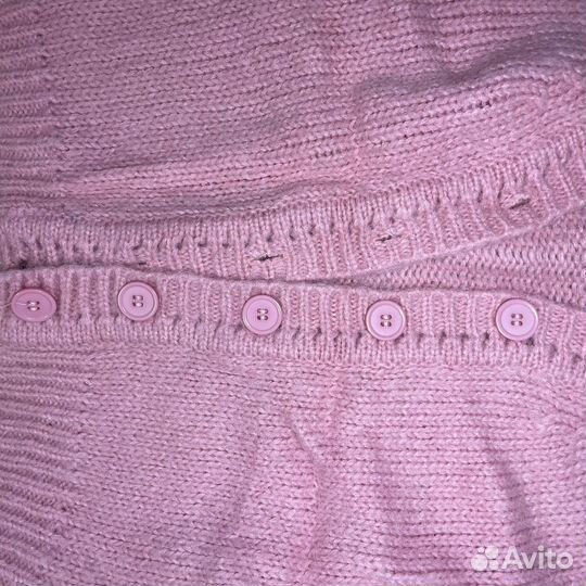 Кардиган женский розовый