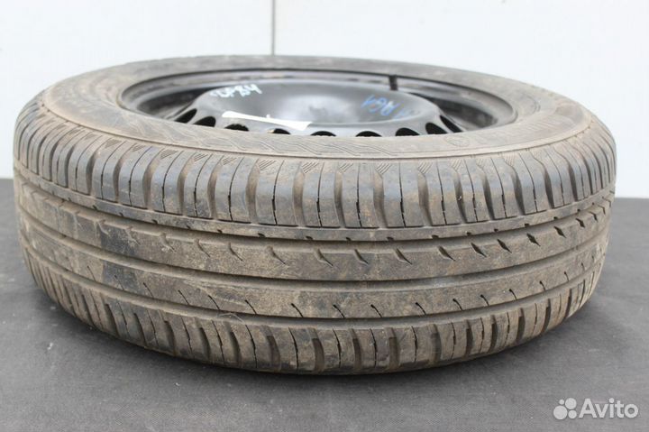 Диск колеса 4*100 с резиной Continental 185/65 R15