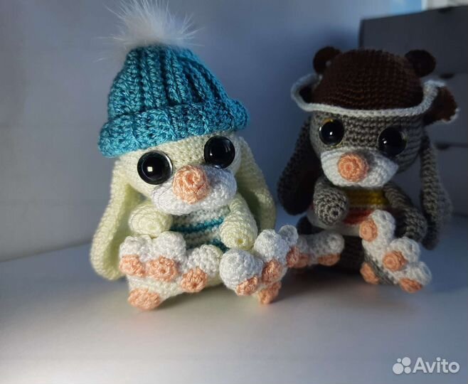Вязанные игрушки ручной работы