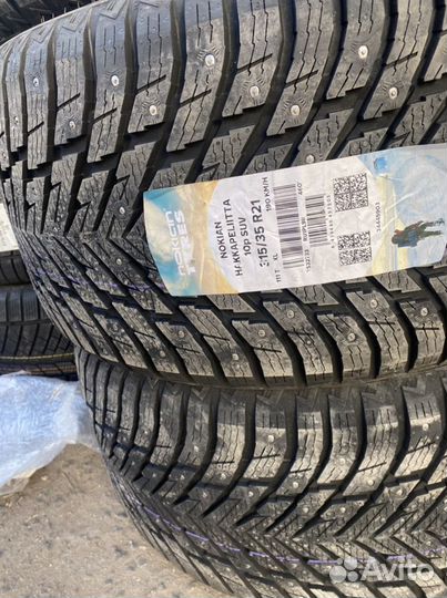 Nokian Tyres Hakkapeliitta 10p SUV 275/40 R21 и 315/35 R21