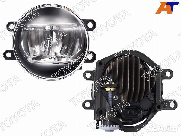 Фара противотуманная toyota highlander