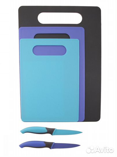 Набор разделочных досок с ножами