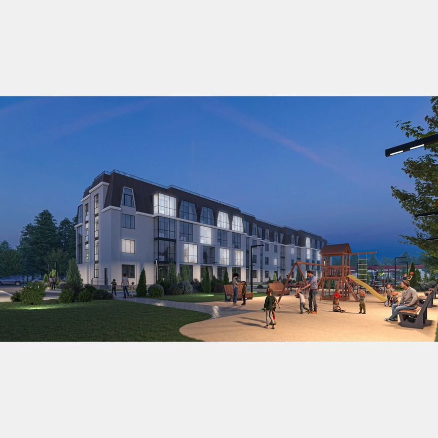 Квартира-студия, 27,7 м², 4/4 эт.