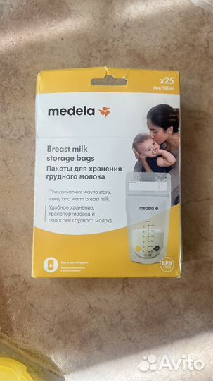 Пакеты для хранения грудного молока Medela