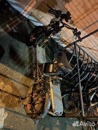 Электровелосипед GT monster с акб и зу