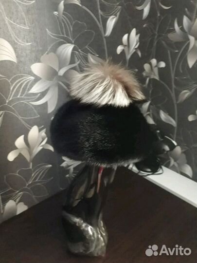 Норковый берет