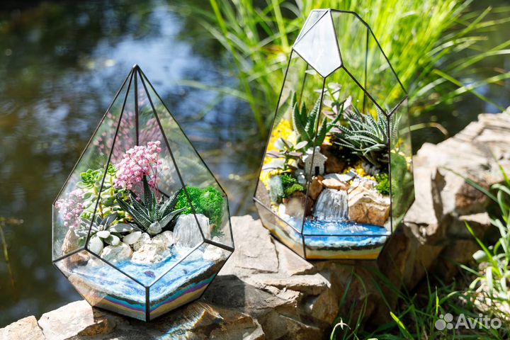 Флорариум - цветы и декор под стеклом