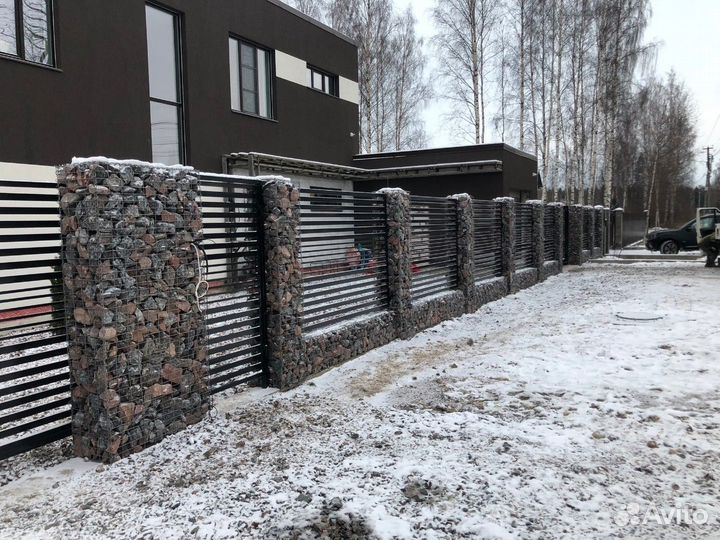 Откатные ворота под ключ