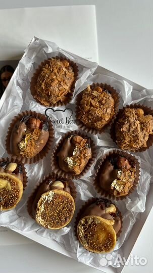 Финики в бельгийском шоколаде подарок